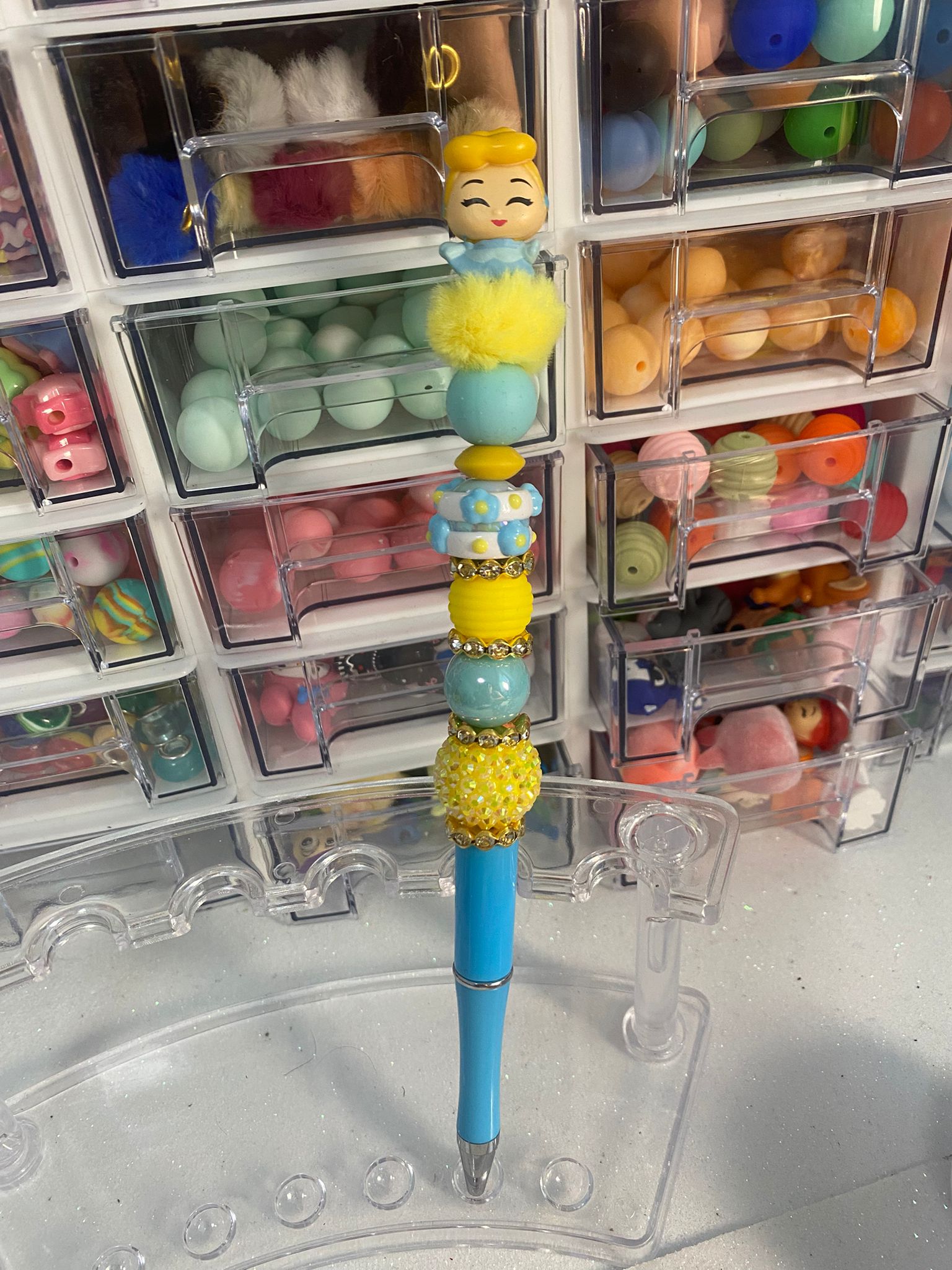 Boli grande con muñeco